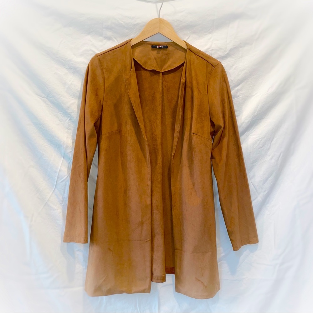 YEST faux suede jacket size M